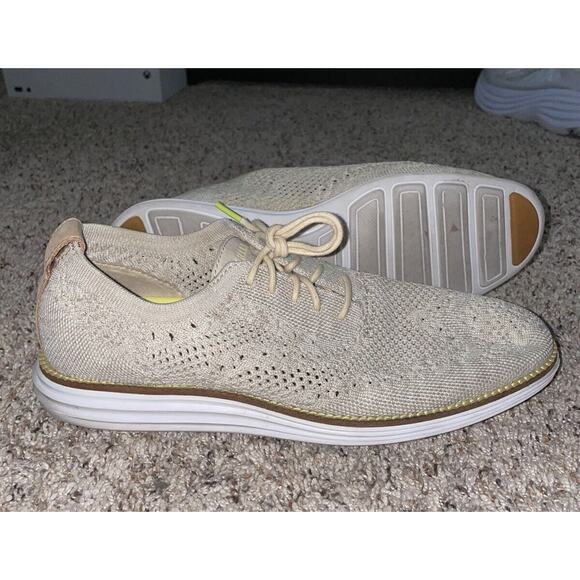 Cole Haan Other - Cole Haan Original‎ Grand Stitchlite Tan Beige Men's Sz 8 M Casual Shoes C31446